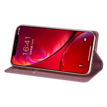 Load image into Gallery viewer, Glitter Leather Magnetic Flip Case for IPhone 14 13 11 12 Mini Pro Max Wallet Card Holder Cover Flip Shockproof Leather Wallet Case With Stand Silicone Bumper Cover
