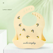 Load image into Gallery viewer, Food Grade Silicone Baby Bibs Waterproof Bib for Newborn Boy Girl Feeding Towel Burp Cloth For Kids
