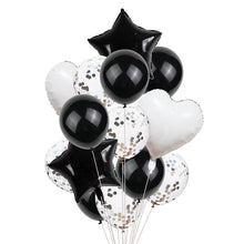 Load image into Gallery viewer, 14Pcs Multi Confetti Balloons For Happy Birthday Party Balloons In Several Luxury Variant Helium Ballons For Celebrations for Boy Girls and  Babies party
