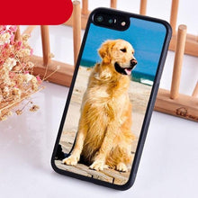 Load image into Gallery viewer, Golden Retriever Dog Cute Puppy Phone Case For Iphone 14 5 6 7 8 Plus X Xr Xs 11 12 13 Pro Max  Ultra Full Protective Liquid Silicone Case Back Cover For Iphone
