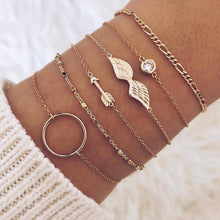 Load image into Gallery viewer, Modern Fashion New Luxury Different Style Elegant Elephant Tree Of Life Tassel Chain Bracelet Sets For Women Jewelry Trend Sets For Her
