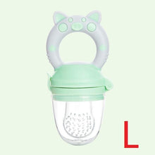 Load image into Gallery viewer, Silicone Baby Pacifier Feeder Cartoon Animal Infant Nipple Holder Newborn Fruit pacifier Tetine Silicona Nipple Bit
