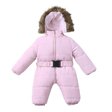 Load image into Gallery viewer, Winter Clothes For Infant Baby Hooded Warm Thick Snowsuit Jumpsuit Romper for Boys and Girls  Style
