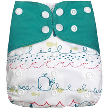 Load image into Gallery viewer, Comfortable Reusable One Size Pocket Adjustable Baby Nappies Inner Cloth Breathable Diaper
