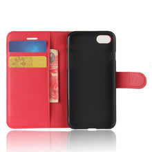 Load image into Gallery viewer, Phone Case For IPHONE 7 8 Plus Wallet Case Flip Leather Back Cover For IPHONE7 IPHONE8 IPHONE 7plus 8plus Simple Case Foldable Case Leather Case Flip Phone Cover Case
