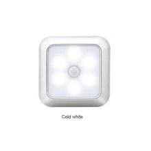 Load image into Gallery viewer, STEVVEX Wireless LED Pair Lamps with Motion sensor night lights lamp bedroom water closet Cabinet Corridor  Stairwell  Entrance battery lights
