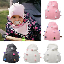 Load image into Gallery viewer, Baby Girl Boy Winter Spring Autumn Soft Warm Knit  Caps for Babies
