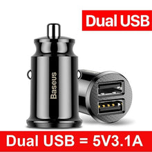 Load image into Gallery viewer, USB Car Charger Quick Charge 4.0 3.0 QC4.0 QC3.0 QC SCP 5A Type C PD Fast Car Chargers
