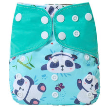 Load image into Gallery viewer, Comfortable Reusable One Size Pocket Adjustable Baby Nappies Inner Cloth Breathable Diaper
