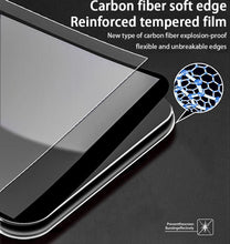 Load image into Gallery viewer, 3pcs Full Cover Protective Glass On For Iphone 11 12 13 Pro Max Tempered Glass Film Iphone X Xr Xs Screen Protector Curved Edge Anti Scratch Bubble Free Smooth Tempered Glass Screen Protector
