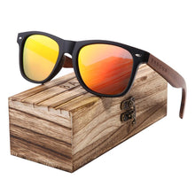 Load image into Gallery viewer, Wood Elegant Modern Classic Universal Men and Woman Sunglasses With Polarized  Glasses and UV400 Protection
