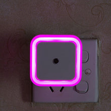 Load image into Gallery viewer, STEVVEX Wireless Sensor LED Night Light with  EU and  US Plug Mini Square Night Lights For Baby Room Bedroom Corridor Lamp multi purpose
