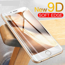 Load image into Gallery viewer, Curved Edge Tempered Glass For iPhone 12 11 Pro Xr X Xs Max Screen Protector For iPhone 6 6s 7 8 Plus SE 2020 Protective Film  Real Premium Tempered Glass Film Screen Protector for Iphone
