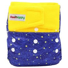 Load image into Gallery viewer, Baby Pocket Cloth Diaper Suede Cloth Inner Washable Reusable Eco-Friendly Nappies Cover Wrap In Modern Elegant Deisgn For Baby
