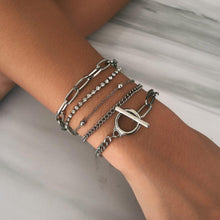 Load image into Gallery viewer, Bohemian Geometric Crystal Multi Layer Bracelets Bangles Charm Adjustable Lasso Bracelet Set For Women Luxury  Jewelry Gifts
