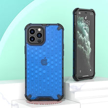 Load image into Gallery viewer, Ultra-Protective Phone Case Shockproof Case for iPhone 12 Mini 12 Pro 11 Pro Max 6s Plus Honeycomb Phone Cover for iPhone SE 7 8 XR XS Max Shock Absorption Protection Shockproof Soft Material Protective Case Suitable for iPhone
