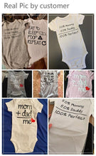 Load image into Gallery viewer, Luxury Modern Printed Unique Newborn Baby Bodysuit Summer Jumpsuit and Romper for Boys and Girls Jumpsuit with Short Sleeve Clothes Infant Outfits For Kids
