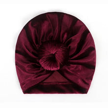 Load image into Gallery viewer, Modern Trend Stylish Baby Hat for Girls Big Bow Turban Baby Cap Accessories In Great Design
