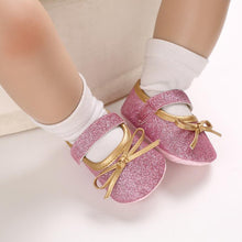Load image into Gallery viewer, Baby Newborn Infant Princess Shoes Comfortable Sole Baby Infant 0-18M Soft Material Cute Unique Design
