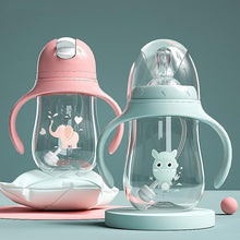 Load image into Gallery viewer, Baby Bottles Drinking Cup Feeding Bottle Wide-Caliber Drinking Milk Drinking Water Dual-use Bottle For baby and Kids
