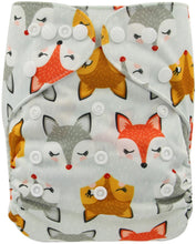 Load image into Gallery viewer, Modrn Printed Baby Pocket Cloth Diaper Nappy Reusable Adjustable Washable Nappies For Baby Boys and Baby Girls In Elegant Style
