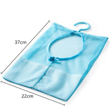 Load image into Gallery viewer, Bathroom Multifunctional Hanging Storage Mesh Bags Eco-Friendly Mesh Bath Toys Baskets For Bathroom For Storage Items
