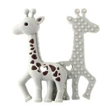 Load image into Gallery viewer, 2pcs Cartoon Baby Teether Animal Silicone Teether Raccoon Elephant Koala Giraffe  Baby Teething Toys Accessories Perfect Toy For Kids
