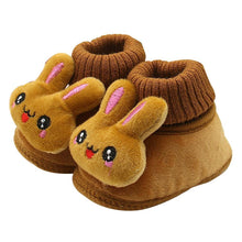 Load image into Gallery viewer, Newborn Baby Shoes Non-slip Crib First Walker Soft Material Comfortable Winter Boots Baby Autumn Shoes
