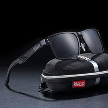 Load image into Gallery viewer, Hot Black Goggle Male Sunglasses Luxury Brand Men Glasses  In Business High Quality Luxury Modern Style With  UV400 Protection
