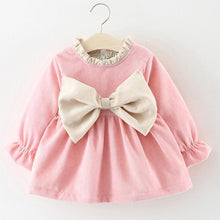 Load image into Gallery viewer, Newborn Baby Girl Cartoon Dress With Bag Infant Clothing Toddler Dress In elegant Design Made for Kids
