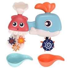 Load image into Gallery viewer, Baby Bath Toys Wall Suction Cup Marble Race Run Track Bathroom Bathtub Kids Play Water Games Toy Set for Children
