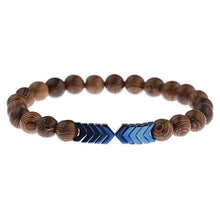 Load image into Gallery viewer, Lava Stone Men Wrist  Bracelet Natural Moonstone Bead Tibetan  Chakra Diffuser Bracelets For Men Jewelry Cool Gifts
