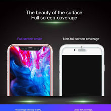 Load image into Gallery viewer, 10D Curved Edge Aluminum Alloy Tempered Glass for iPhone X XS MAX 11 12 Pro Max mini 6 6S 7 8 Plus Full Cover Screen Protector  Titanium Alloy Metal Edge Full Coverage Front Tempered Glass Screen Protector for iPhone
