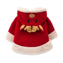 Load image into Gallery viewer, New Year Baby Girls Christmas Reindeer hooded Coat for Babies Boys and Girls In Modern New elegant Design Special Deisgn For Kids
