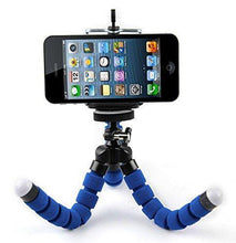 Load image into Gallery viewer, 360 Degree Flexible Lightweight Tripods Phone Holder Camera Desk Universal Portable Holder
