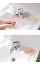 Load image into Gallery viewer, Silicone Baby Bath Toys Kids Faucet Extender children Hand Washing extender Bathroom Sink Rubber Water Reach Faucet Sink
