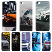 Load image into Gallery viewer, Cute Clear Flexible Silicone Auto  Boys Design Back Cover For iPhone 5 S 5C 5S SE Car Sports Car Cool Men Fashion Silicone Soft Phone Case For iPhone 4 S 4S Case
