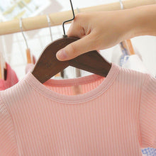 Load image into Gallery viewer, Fashion Modern New Spring Toddler Kids Baby Girls Patchwork Tulle Casual  Princess Dress For Girls
