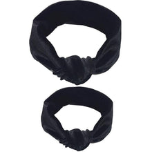 Load image into Gallery viewer, Modern  Mother &amp; Baby Headbands Kids Girl Bow With Rabbit ear Print Floral Hair Bands Parent-Child Hair Accessories
