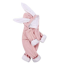 Load image into Gallery viewer, Winter Baby Rompers Newborn Boys Girls Clothes Rabbit Ear Hooded Jumpsuit infant In Luxury Rabbit Design
