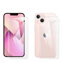 Load image into Gallery viewer, Full Cover iPhone 14 13 11 12 XS MAX XR X 7 8 6 6S SE Pro MAX Plus Mini Soft Back Phone Screen Protector Anti Bubble/Scratch Ultra Thin Tempered Glass Screen Protector
