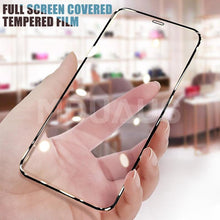 Load image into Gallery viewer, 9999D Full Cover Glass For iPhone 11 12 Pro XS Max X XR 12 mini Screen Protector iPhone 8 7 6 6S Plus Tempered Glass Film Case Full Coverage Front Tempered Glass Screen Protector for iPhone
