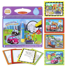 Load image into Gallery viewer, Reusable Magic Water Drawing Book With Pen Coloring Painting Book Drawing Board Juguetes Education Learning Toys for Children
