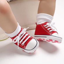 Load image into Gallery viewer, New Soft Baby Sneaker For Newborn Sport Shoes For Baby Boys Girls Infant Toddler Bottom Anti-slip First Walkers 0-18 M
