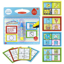 Load image into Gallery viewer, Reusable Magic Water Drawing Book With Pen Coloring Painting Book Drawing Board Juguetes Education Learning Toys for Children
