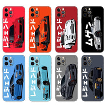 Load image into Gallery viewer, Black Phone Case Mask  for iphone 5 5s se 2020 6 6s 7 8 plus x 10 XR XS 11 12 mini pro MAX Back Cover Sports Car Transparent Phone Case Silicone Back Cover For iPhone
