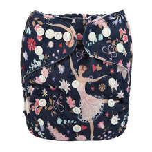 Load image into Gallery viewer, Modrn Printed Baby Pocket Cloth Diaper Nappy Reusable Adjustable Washable Nappies For Baby Boys and Baby Girls In Elegant Style
