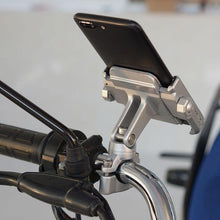 Load image into Gallery viewer, 360 Degree Universal Bike Aluminum Alloy Motorcycle Motorbike Handlebar Phone Holder Stand Mount
