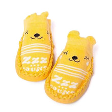Load image into Gallery viewer, Modern Elegant Baby Girls &amp; Boys Autumn Winter Cotton Soft Sole Cartoon Shoes Socks For Baby Kids
