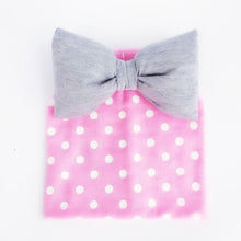 Load image into Gallery viewer, Modern Luxury Toddler Kids Children's Hat Cap With Dots Baby Cotton Colorful Big Large Bow And Scarf fork Kids
